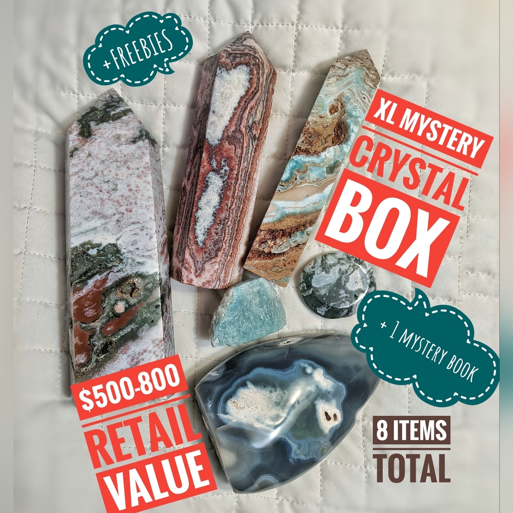 XL MYSTERY CRYSTAL BOX ($500-800 retail value)